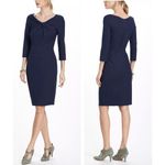 Bailey 44 Anthropologie Navy Ina Boatneck 3/4 Sleeve Dress Size Small Photo 1