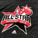 Adidas NBA All Star Game Houston v neck shirt Photo 4
