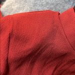 ASOS  Burnt Orange Tie Waist Dress US 2 Photo 3