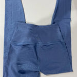 Beyond Yoga  small blue leggings sparkly Photo 5