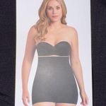 Brand New Curveez Women's Size Large Black Control Boy Shorts Shapewear Photo 3