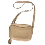 Cuyana  Classic Leather Camera Crossbody Bag Tassel Beige Women’s One Size Photo 2