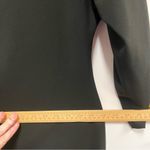 Halston Heritage NWT  One Shoulder Boatneck Mini Dress Black Gold size 6 Photo 10