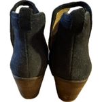 Lucky Brand  Women's Black Ankle Booties Size 9‎ Side Zip Block Heel Photo 4