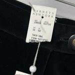 3.1 Phillip Lim  Black Velvet Cuffed Trouser Shorts Photo 4