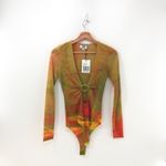 Farai London X REVOLVE Bodysuit in Multi Yellow Size XS Photo 1