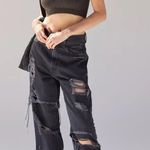 Urban Outfitters Gray Black Out From Under Atlas Seamless Keyhole Bra Top Photo 2