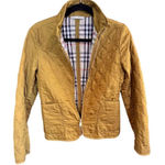 Burberry ‎ Women's Quilted Jacket Mustard Yellow Size XS Photo 0