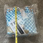 Dooney & Bourke Blue and White Checkered Shoulder Bag Photo 1