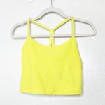 Beyond Yoga  Yellow Spacedye Super Soft Slim Cropped Racerback Tank Medium Photo 0