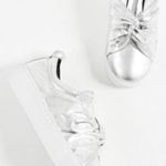 Rebecca Minkoff Silver Knot Sneakers  Photo 0