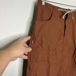 Mountain Hardwear  brown nylon skirt knee length women's size 6 pockets quick dry Photo 3