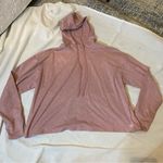 Gap Pink  open back running hoodie top shirt flowy Photo 0