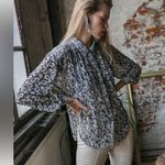 Free People  NWOT Dani button up blouse sold out - M Photo 0