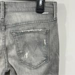 MOTHER The Dropout Jeans in Holy Smokes Size 26 Black Grey Wash Photo 8