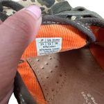 Toms Tan Leopard Cotton/Hemp Blend Lace Up Sneakers Women Sz Y4 Photo 8