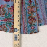 Umgee  Open Front Embroidered Kimono M/L Cardigan Duster Boho Artsy Festival Photo 6