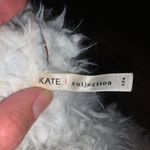 Suede Fur Lined Vest Brown Photo 3