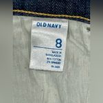 Old Navy  High-Rise Button Front Dark Denim Mini Skirt - Sz 8 - Style #839320 Photo 7