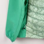 The North Face  ThermoBall Hybrid Jacket Green Full Zip Hooded Women's Medium Photo 1