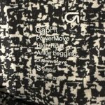 Gap Women's Fit Power Move High Rise Ankle Legging Black White Small Athletic Photo 2