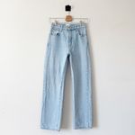 Abrand A Venice Straight Jeans in Light Wash Size 25 Blue Photo 6