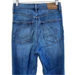 Denim Forum The Lola High Rise Skinny Crop Denim Blue Size 26 Photo 6