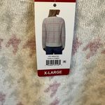 525 America : NWT Chalk Conbo Houndstooth Sweater- Pink Sparkle- XL Photo 3