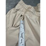 Athleta  Avenue Wide Leg Crop Pull‎ On Pants Womens 14P Beige Drawstring Pockets Photo 8