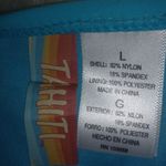 Tahiti L Blue Hawaii Turquoise Bikini Swim Bottom Size L Photo 2