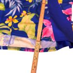 Mt. Borah Tropical Cycling Jersey Floral Print Blue Yellow Pink Size XL in GUC Photo 7