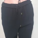 Gibson Latimer  woman drawstring black pants size MEDIUM pockets Photo 1
