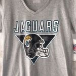 NFL NWT  Jacksonville Jaguars Grey Helmut Tee Photo 3