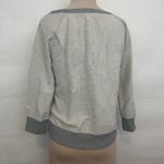 PINK - Victoria's Secret Victoria's Secret PINK Sweatshirt Heather Gray Sz Med Inside Out Style Photo 4