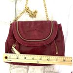 NWT Hobo International Merlot Red Zandra Leather Handbag Crossbody Photo 5
