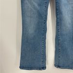 frame denim  Stretch Cotton Le One Crop Mini Boot Casper Blue Jeans Size 26 Photo 5