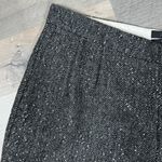 J.Crew  Martie Herringbone Tweed Wool Sequin Crop Pants Trousers Black 10 Photo 5
