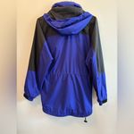 The North Face Blue and Black Hooded Windbreaker Jacket Women's Size Medium Photo 10