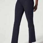 Spanx On the Go Kick Flare Pants Small Petite Navy Pull on Pants Photo 0