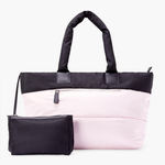 JustFab  Nylon Color Block Tote Bag Photo 0
