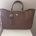 Tory Burch Roslyn tote in luggage color Photo 0