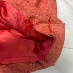Carolina Herrera Coral Pink tweed pencil skirt size 10 Photo 5