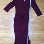 Lovely Day Faux Wrap 3/4 Sleeve Maxi Dress Size Small Photo 4