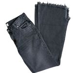 Free People Vintage Mid Rise Flare Jeans Ash Black Size 25 Photo 8