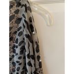Sheer Leopard Print Scarf Shawl Wrap Women's Lightweight Fashion Accessory Tan Photo 4