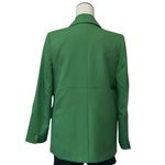 DKNY NWOT  Moss Green Double Breasted Blazer SZ-4 Photo 3