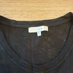 IRO  Women’s Clay Destroyed Linen Short Sleeve Tshirt Size S Photo 4