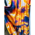 TOCCIN Purple Orange Tie Photo 12