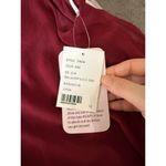 NWT THREAD Bridesmaid Ines Chiffon Sleeveless Gown
Burgundy Dessy Size 12 R Red Photo 7