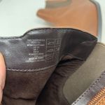 Lands End Womens Size 9 Brown Leather Classic Chelsea Boot Preppy Photo 2